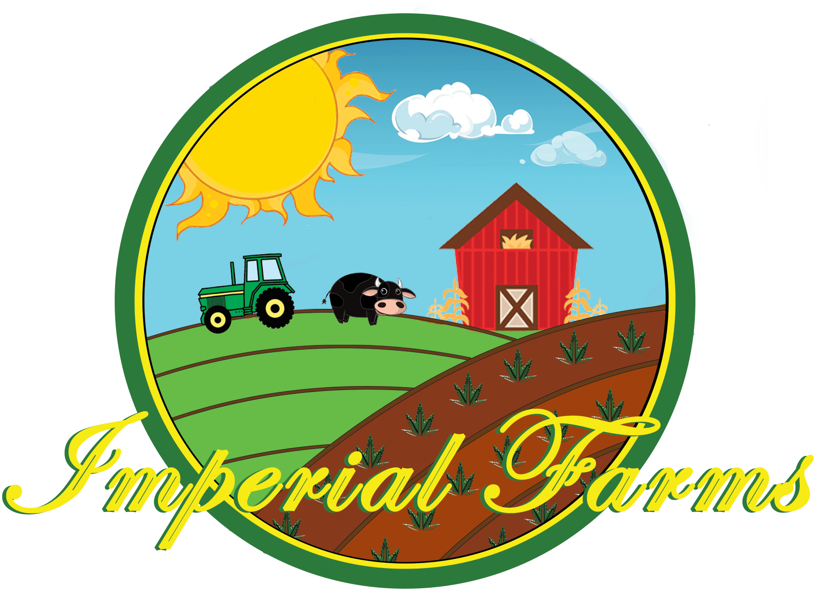 Logo for imperial farms